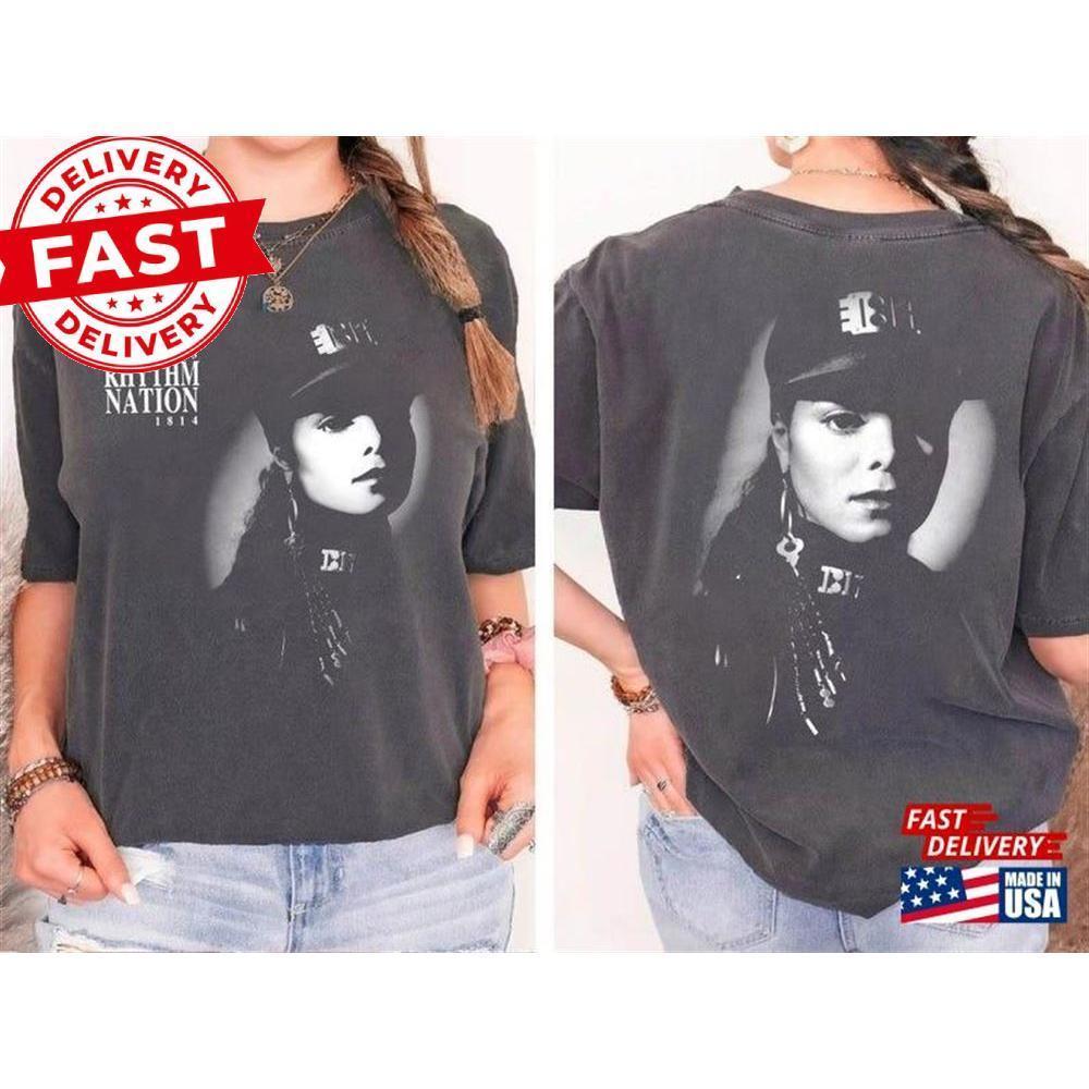 Janet Jackson  Shirt Tour Shirt T-Shirt  2 Sided